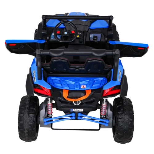 Duży Buggy dla dzieci UTV - MX Niebieski  xmx-613